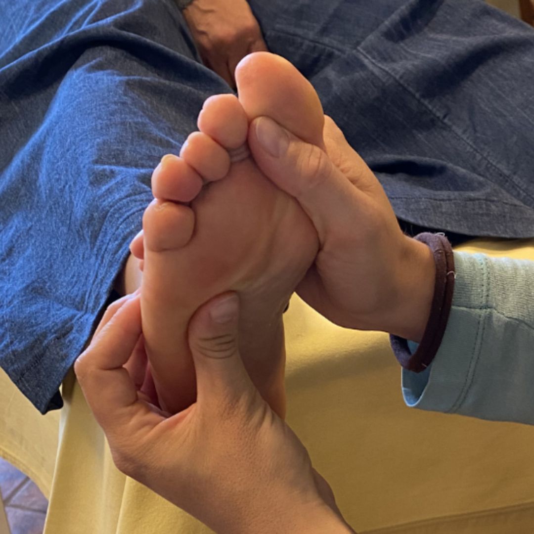 reflessologia del piede